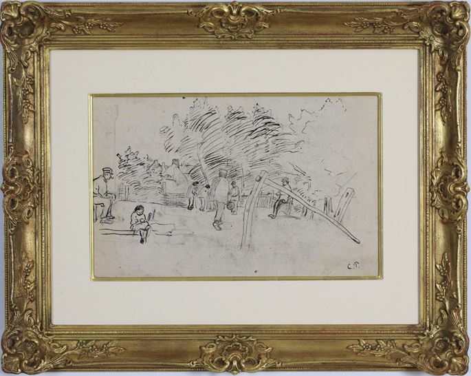 Camille Pissarro - Auvers-sur-Oise Étude | MasterArt